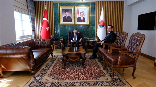 Uludere Cumhuriyet Savcısı Tayfun Karataş, Valimiz Sayın Cevdet Atay‘a Hayırlı Olsun Ziyaretinde Bulundu.