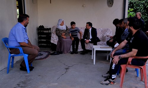Valimiz Sayın Cevdet Atay, Vakıfkent Mahallesinde Aile Ziyaretinde Bulunarak Taleplerini Dinledi